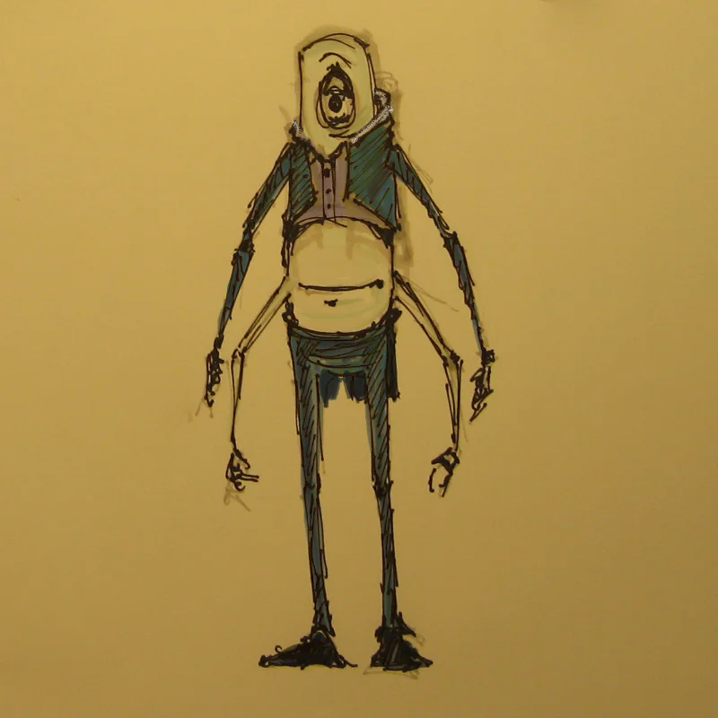 Initial character sketch