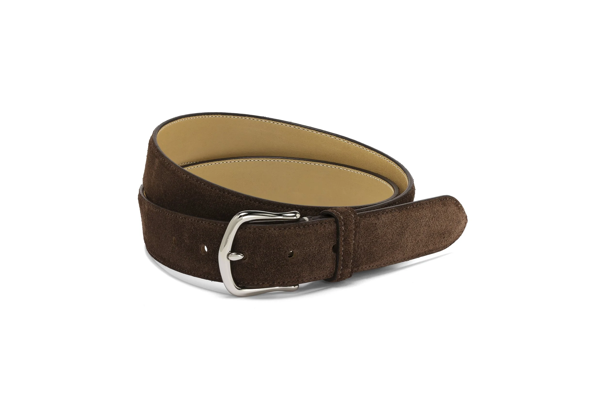 Dark brown belt silver buckle_.jpg
