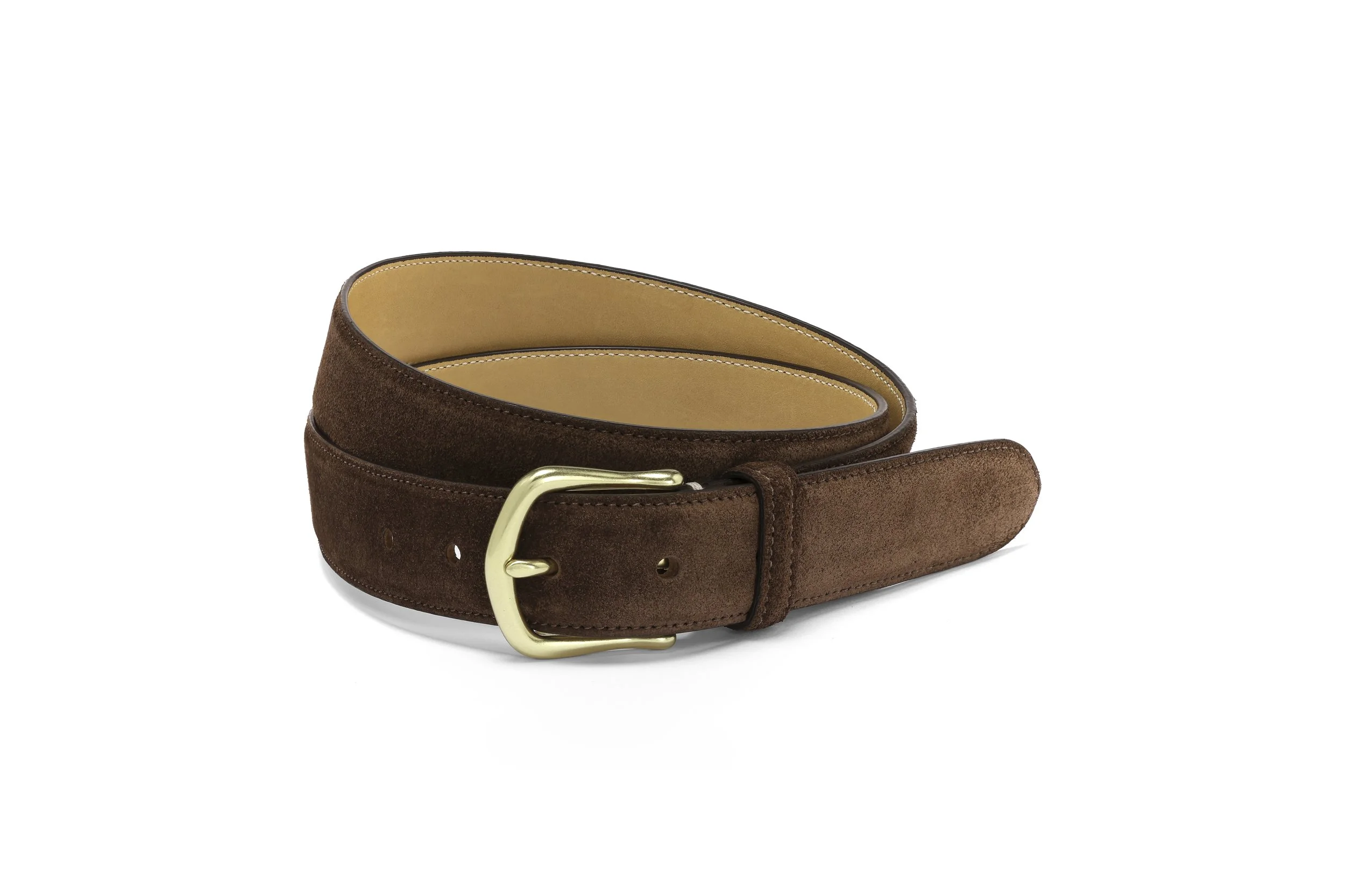 Dark brown belt gold buckle _.jpg