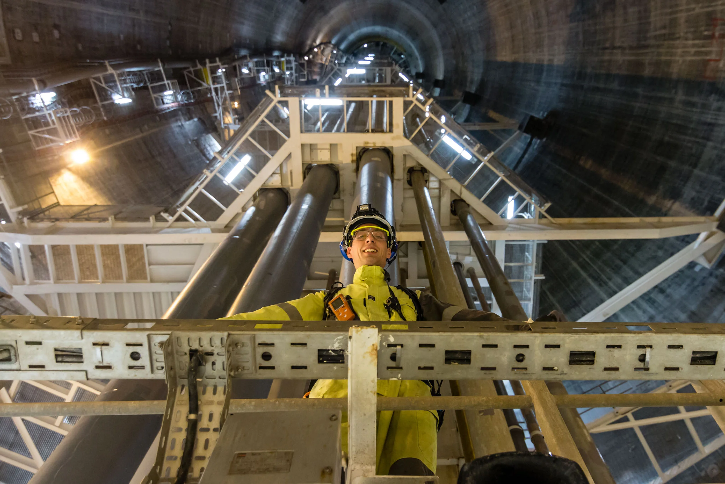 Met de lift of met de trap