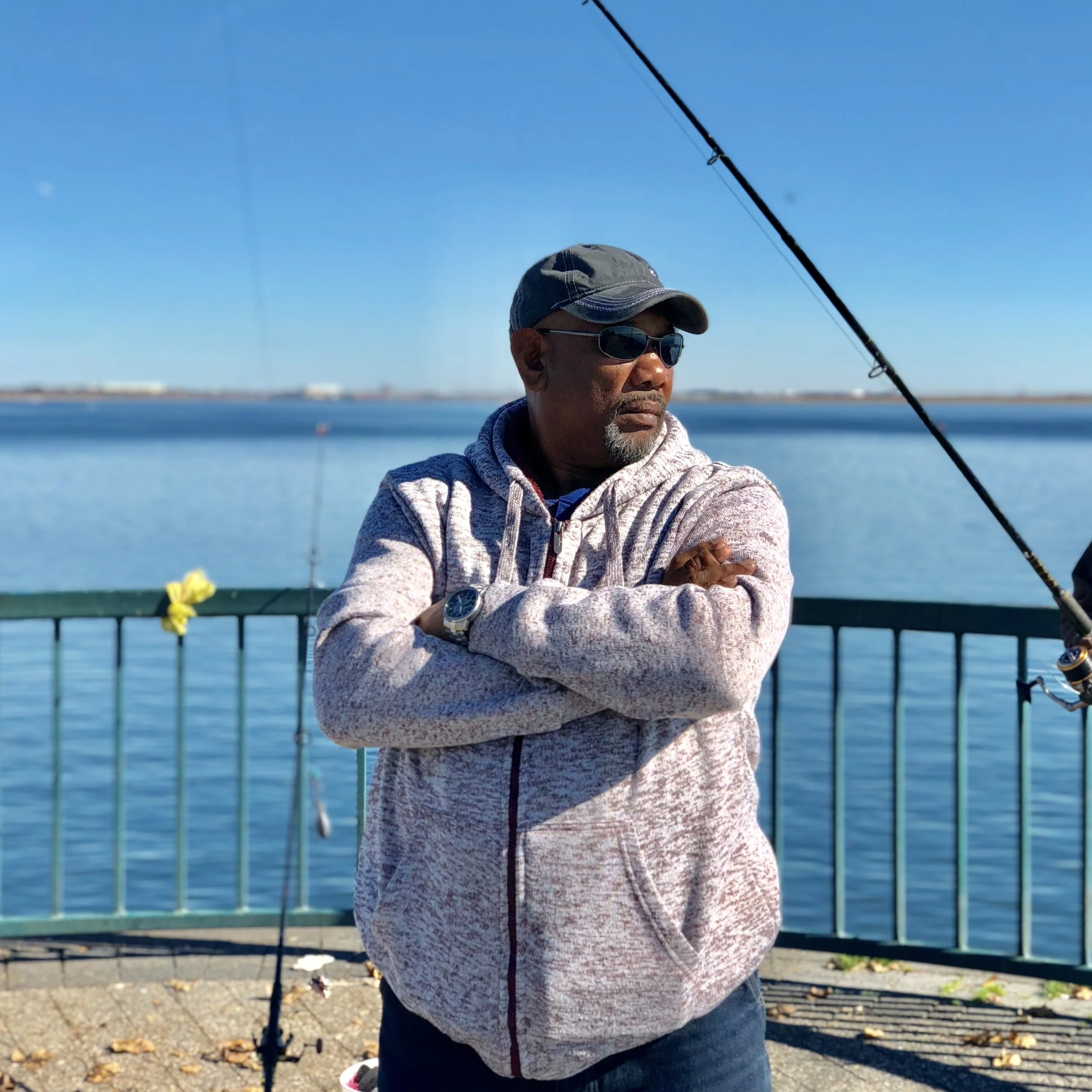 Kenny Dhano, 58, sees a possible new ferry at Canarsie Pier as a death knell for his fishing spot of 25 years. “Trust me: we’re going to fight it,” Dhano said.
