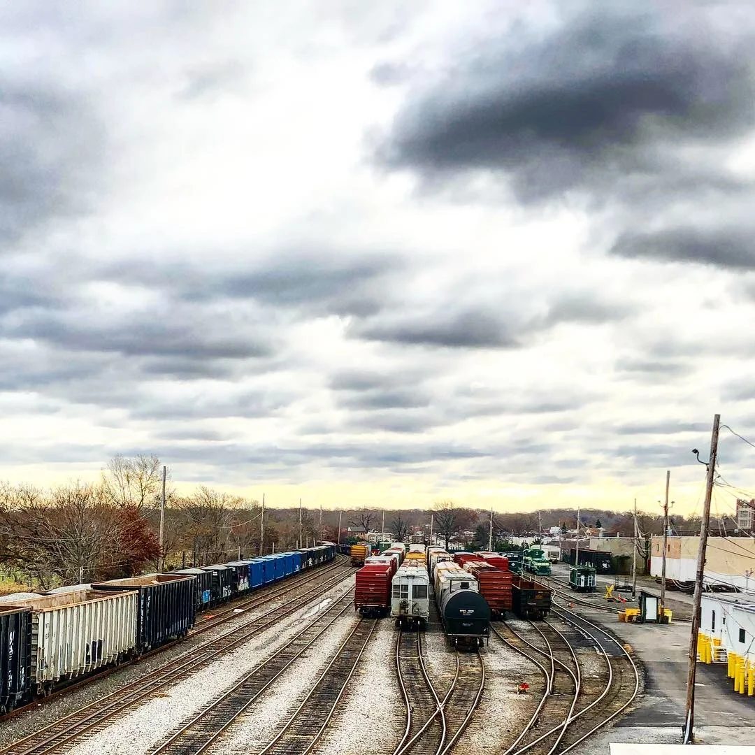 The New York and Atlantic rail yard in Glendale, Queens.