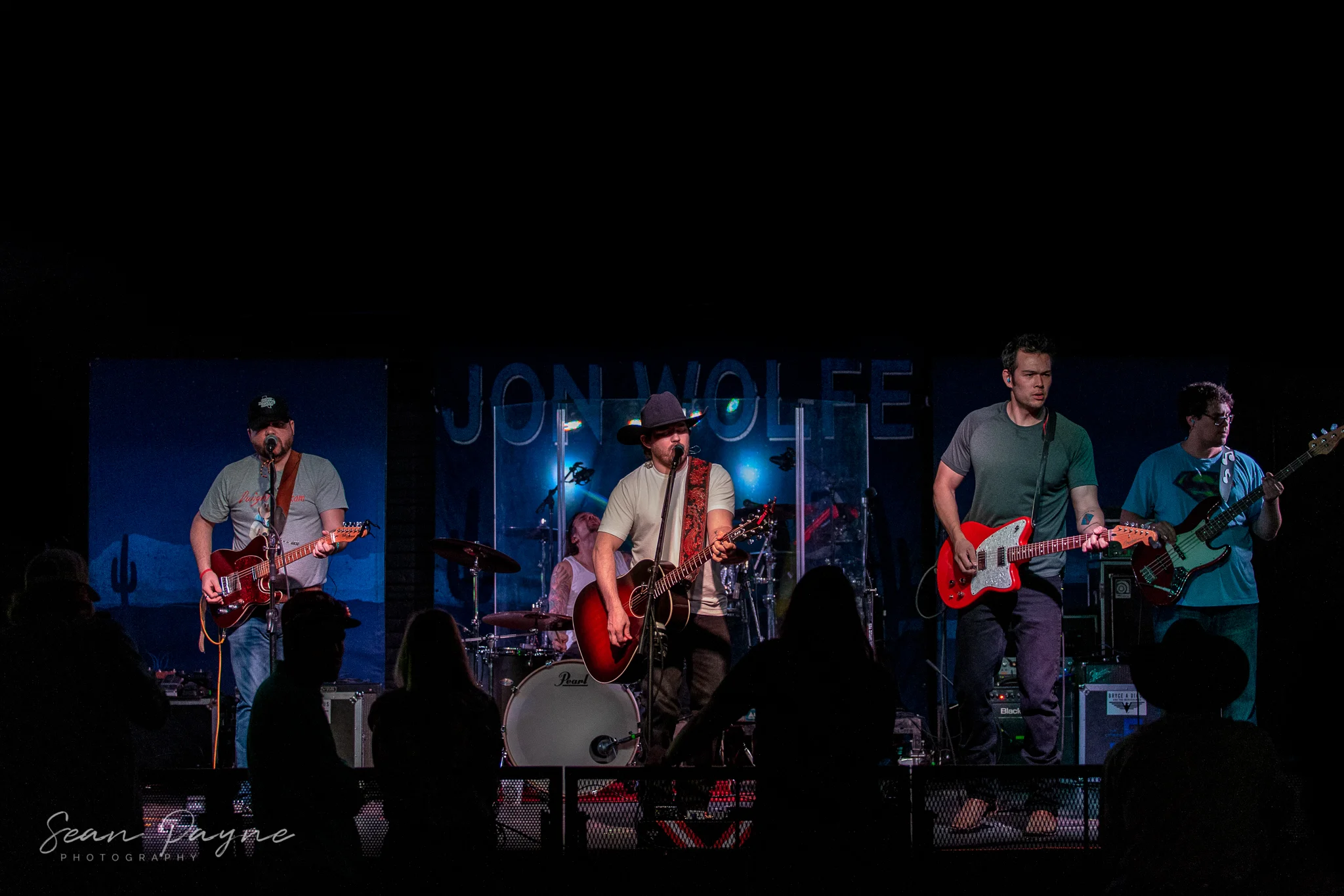 Bryce Dicus & The Mercenaries opening for Jon Wolfe. Tumbleweed Dancehall 2019.