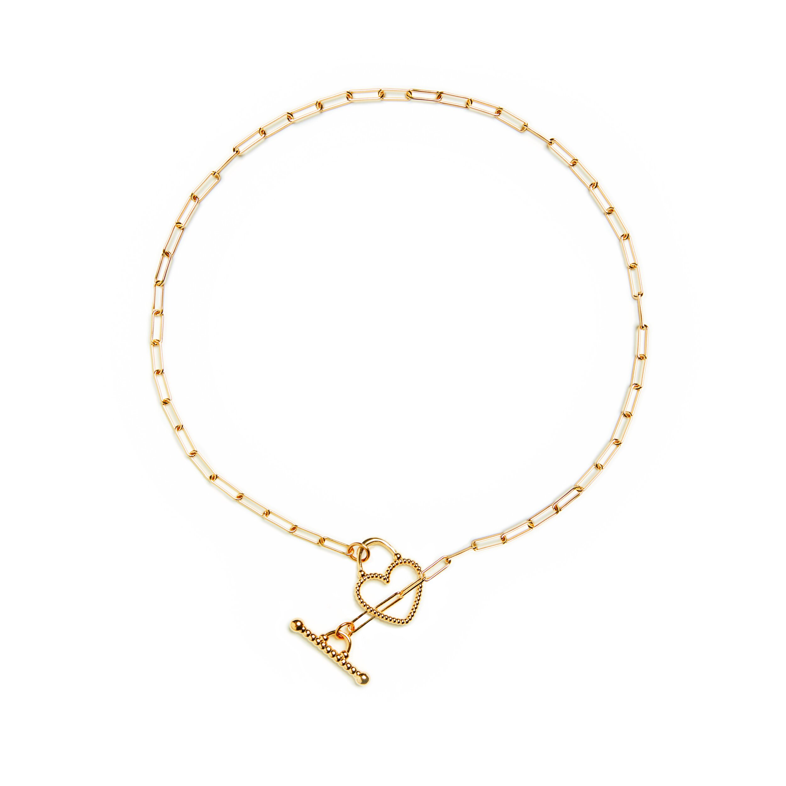 Elisa Gold Heart Necklace in Gold by Fallen Aristocrat — FALLEN ARISTOCRAT