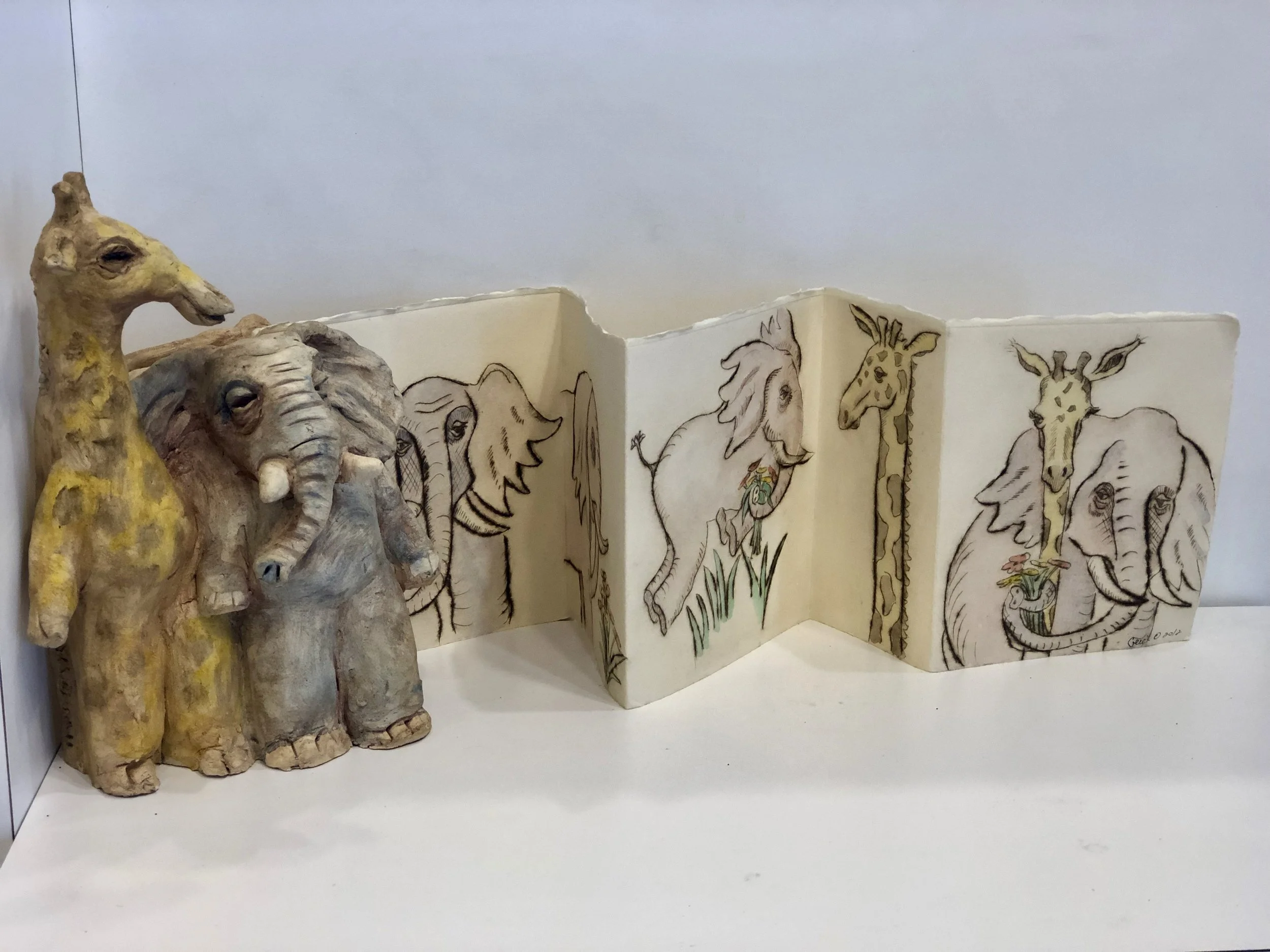 Elephant and Giraffe Book"