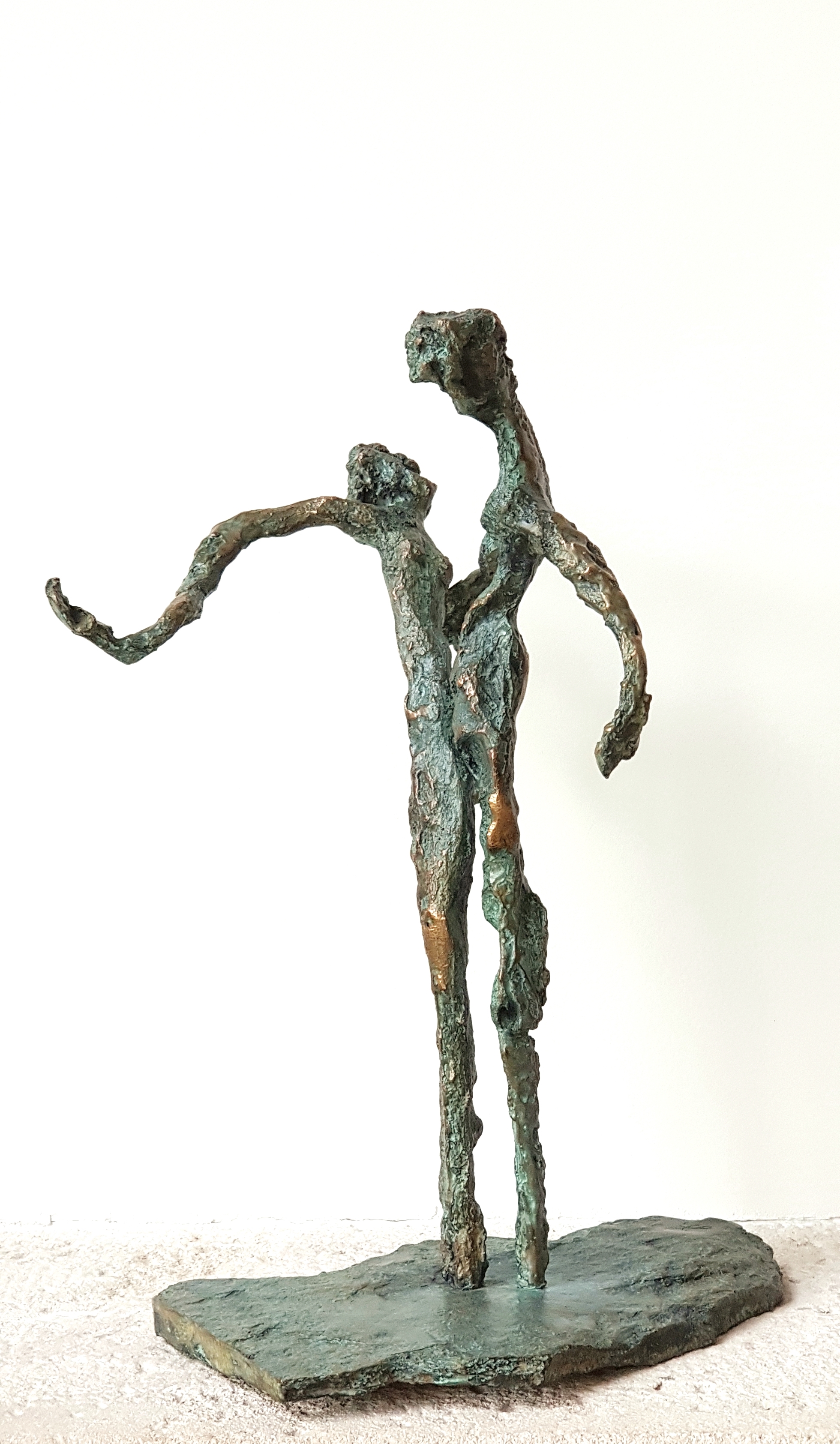 LE BAISER _ Bronze _ Lost-wax casting process _ 2017 _ 24 x 34 x 17,5 cm _ Signed.jpg