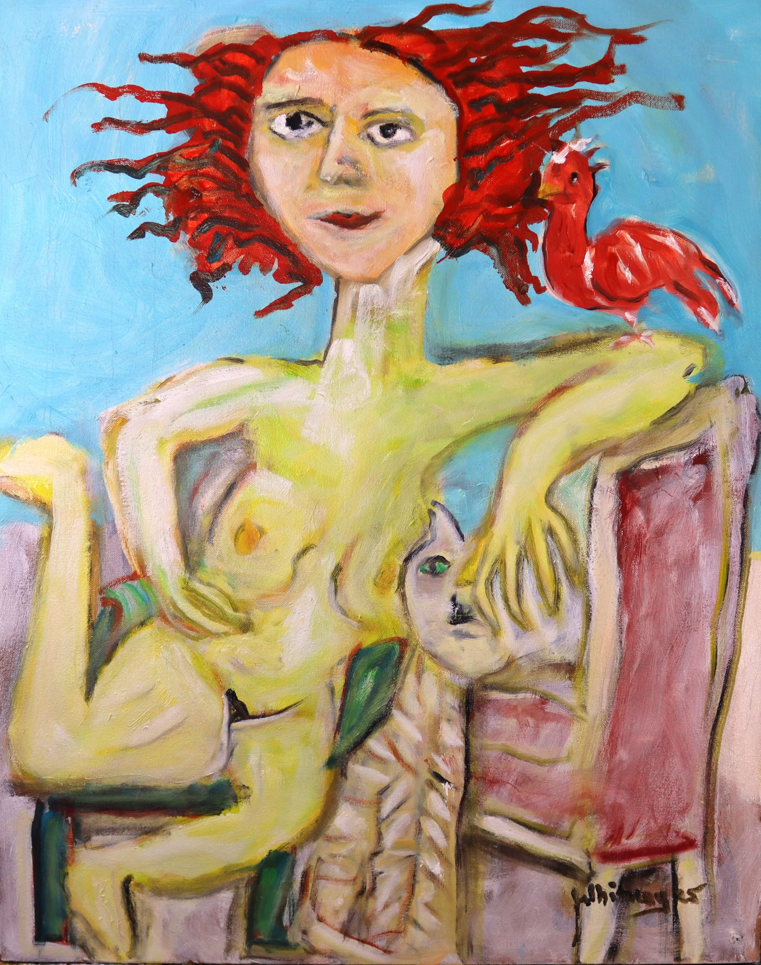 "Red Heads" (sold)