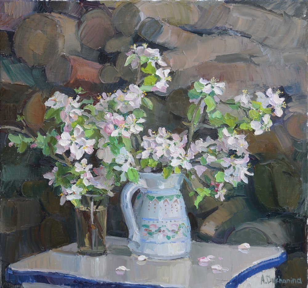 "Apple Tree Flowers"