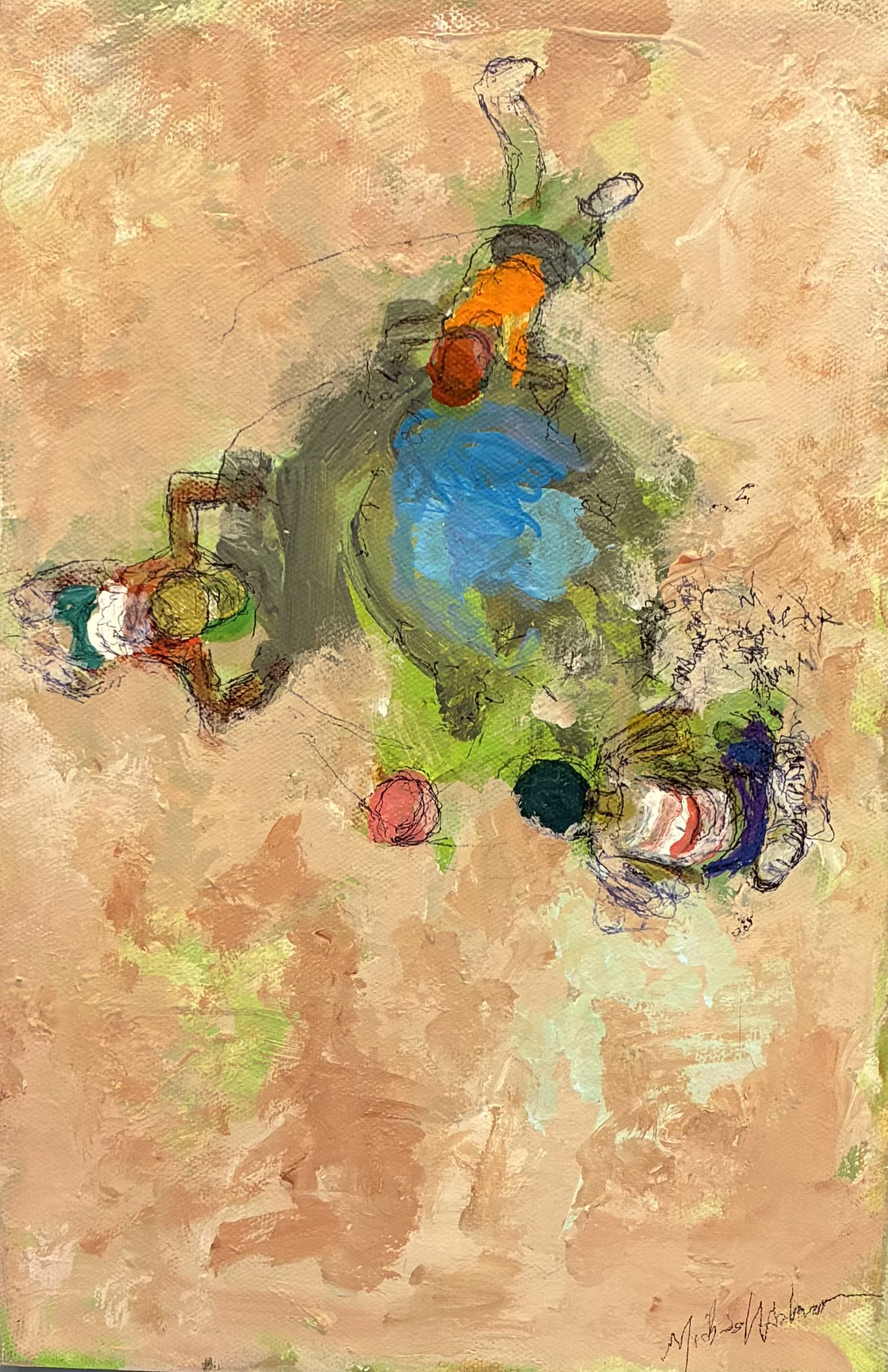 "LOOKING INTO THE HOLE"