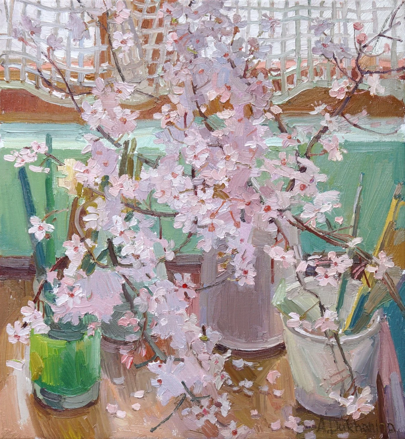 "SPRING BLOSSOMS IN THE KITCHEN"