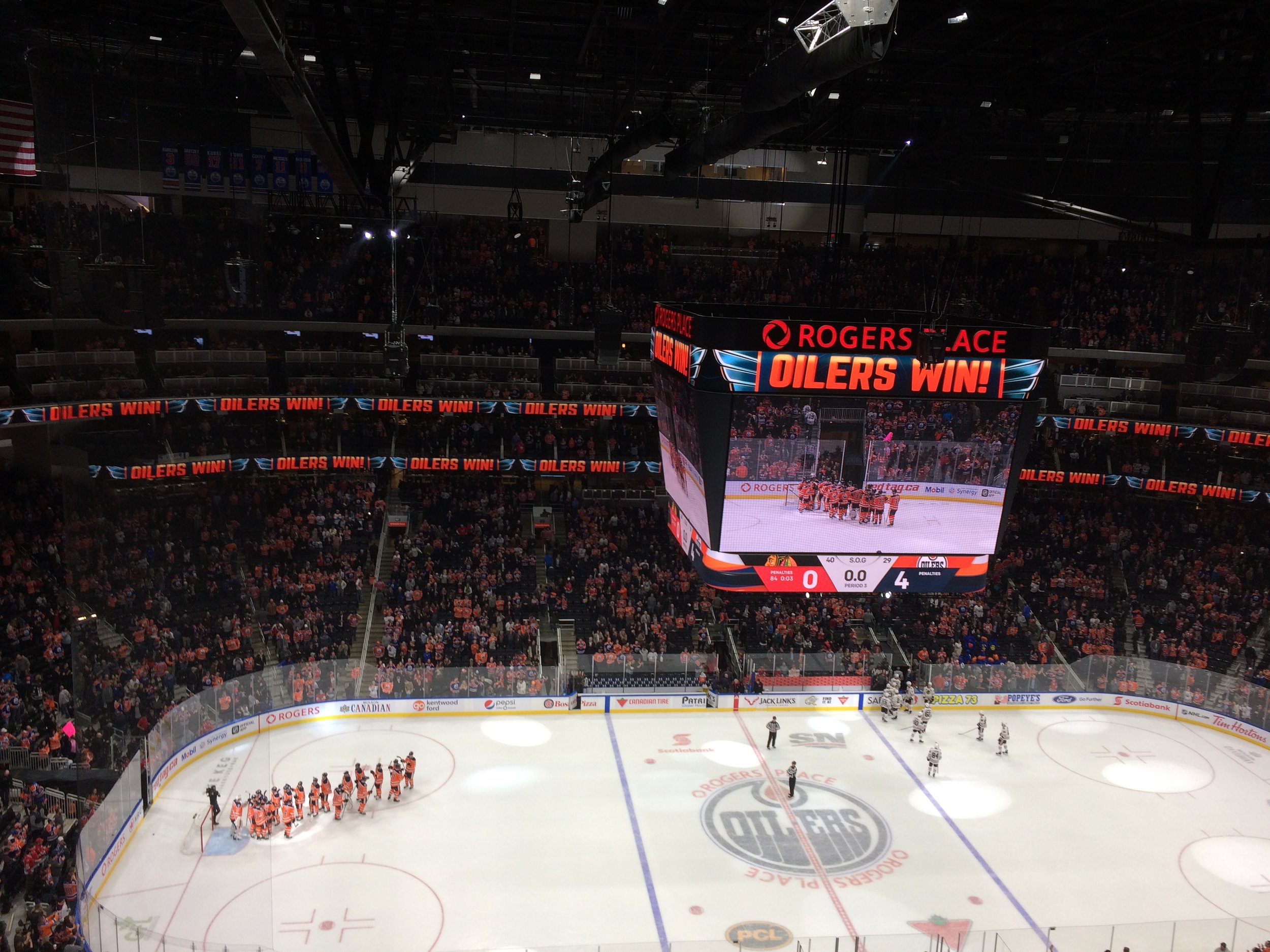 Edmonton Oilers Hockey Game