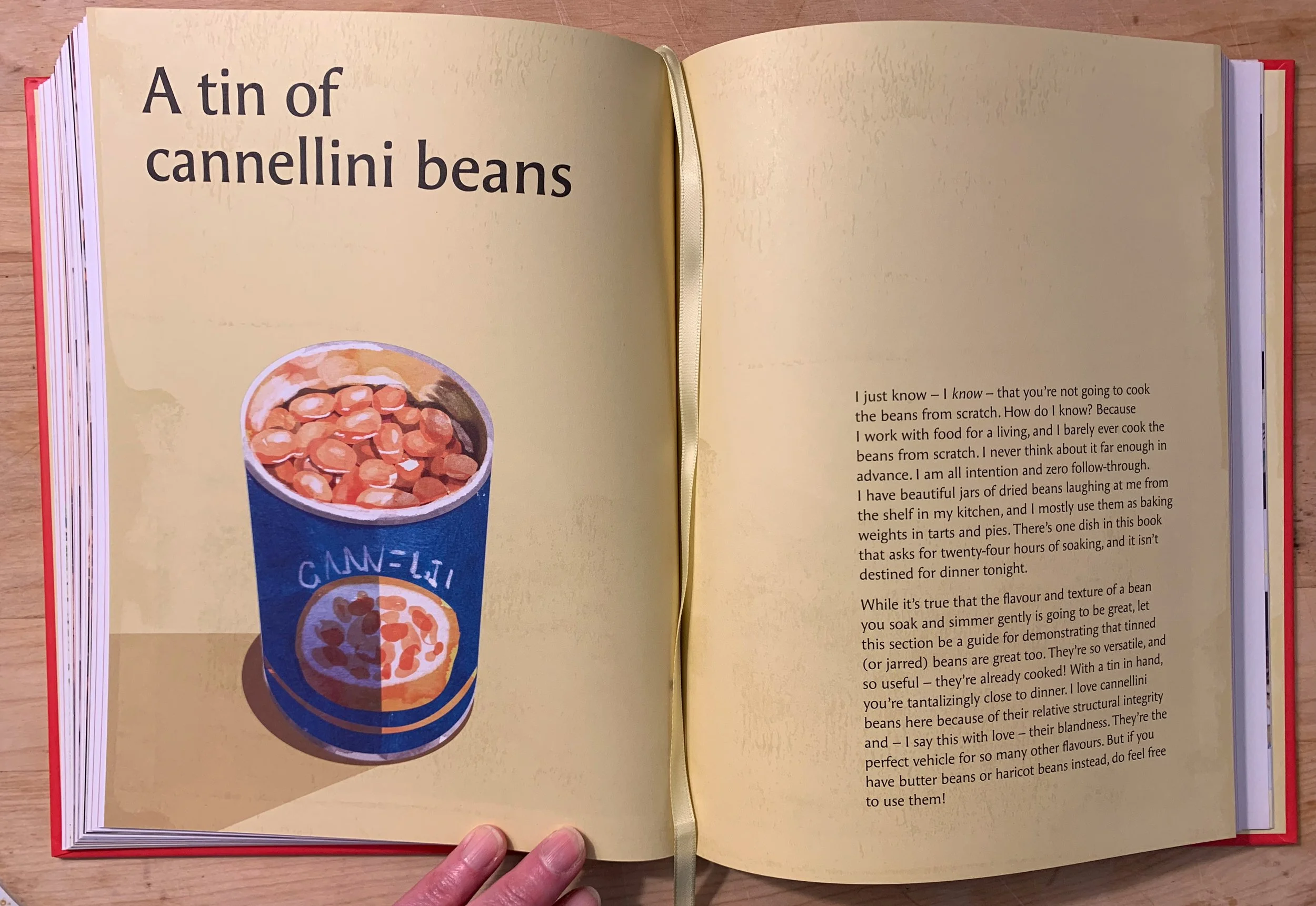 food illustration of cannellini beans