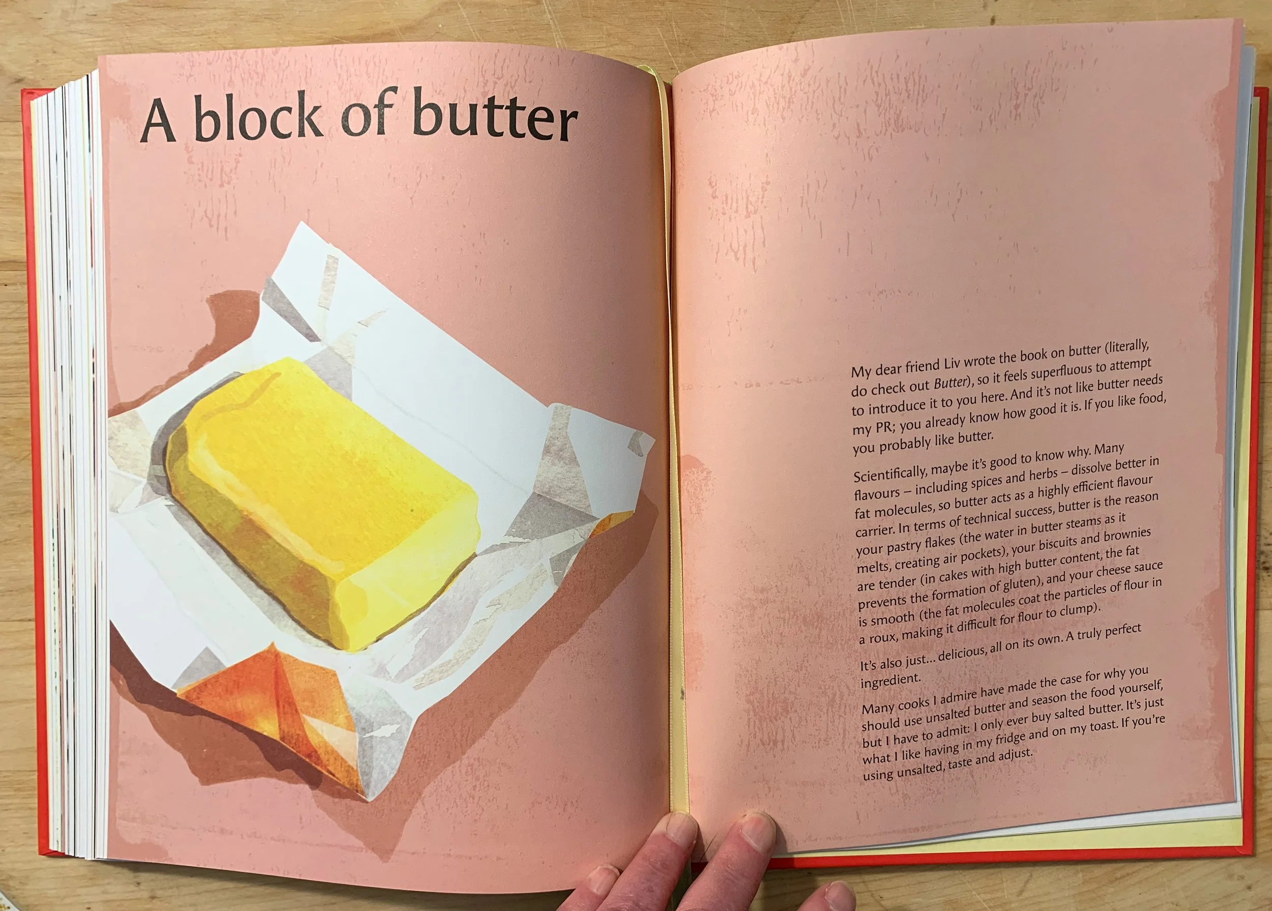 food illustration of a block of butter