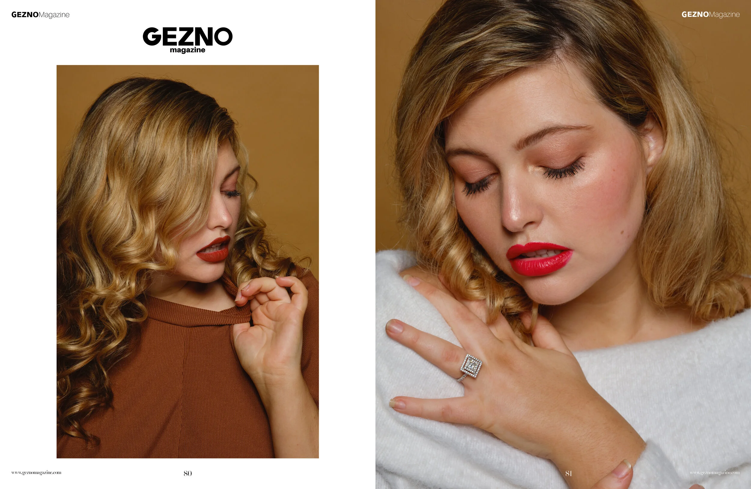 Jess Earle - Gezno Magazine Feature | Bridge ModelsMUA: Maeva Ecker