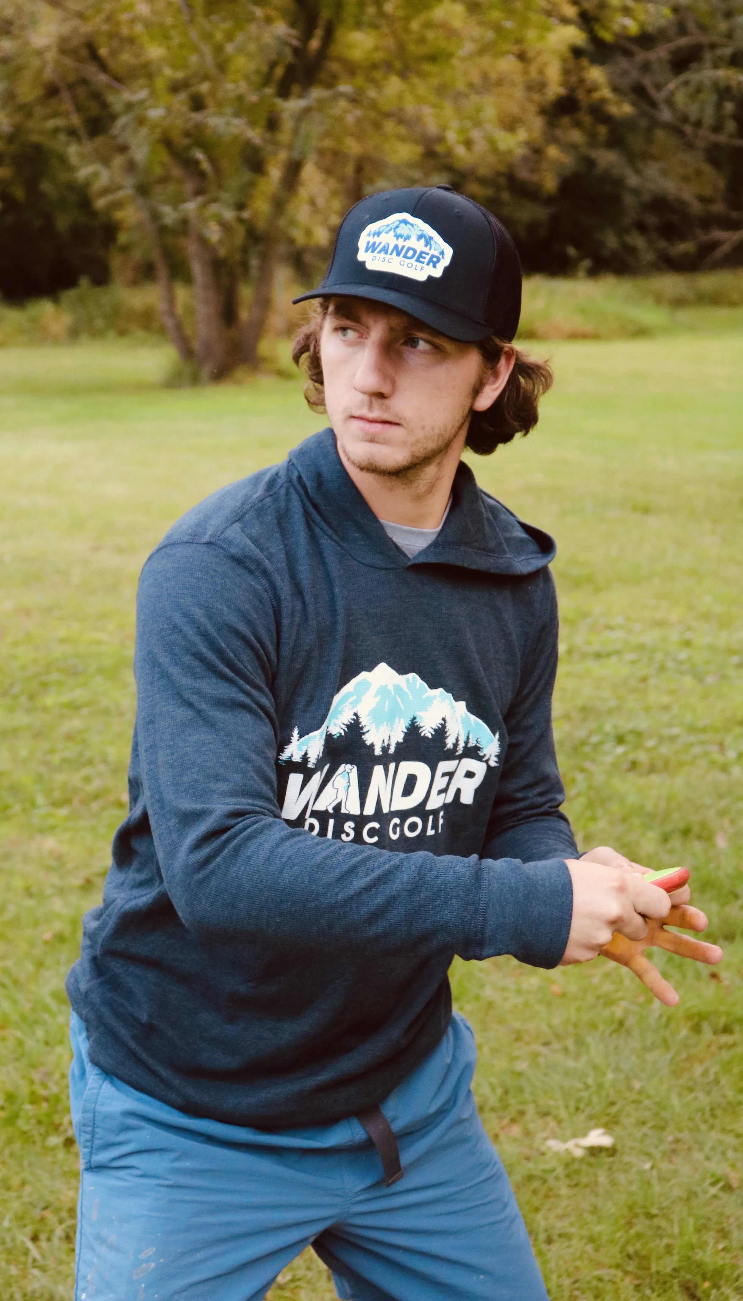 Wander Flexfit Mesh Back Trucker Hat (4 