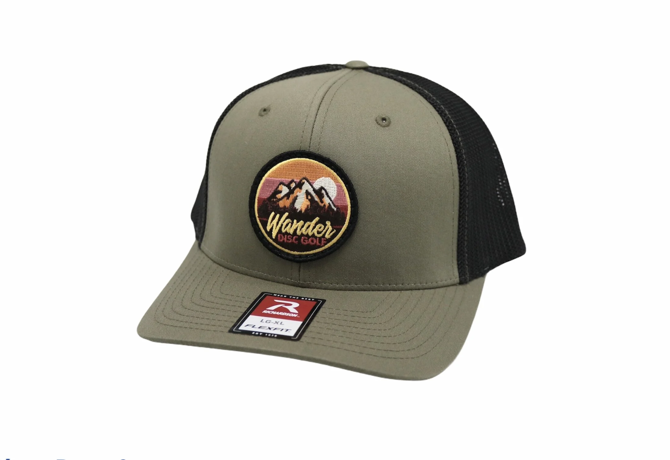 Wander Embroidered Mountains Patch Mesh 