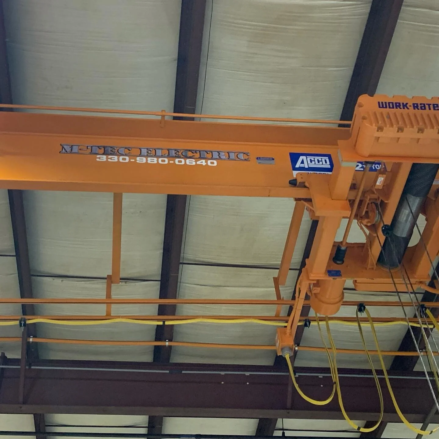 Overhead crane installation. #crane #overheadcrane #installation #industrial