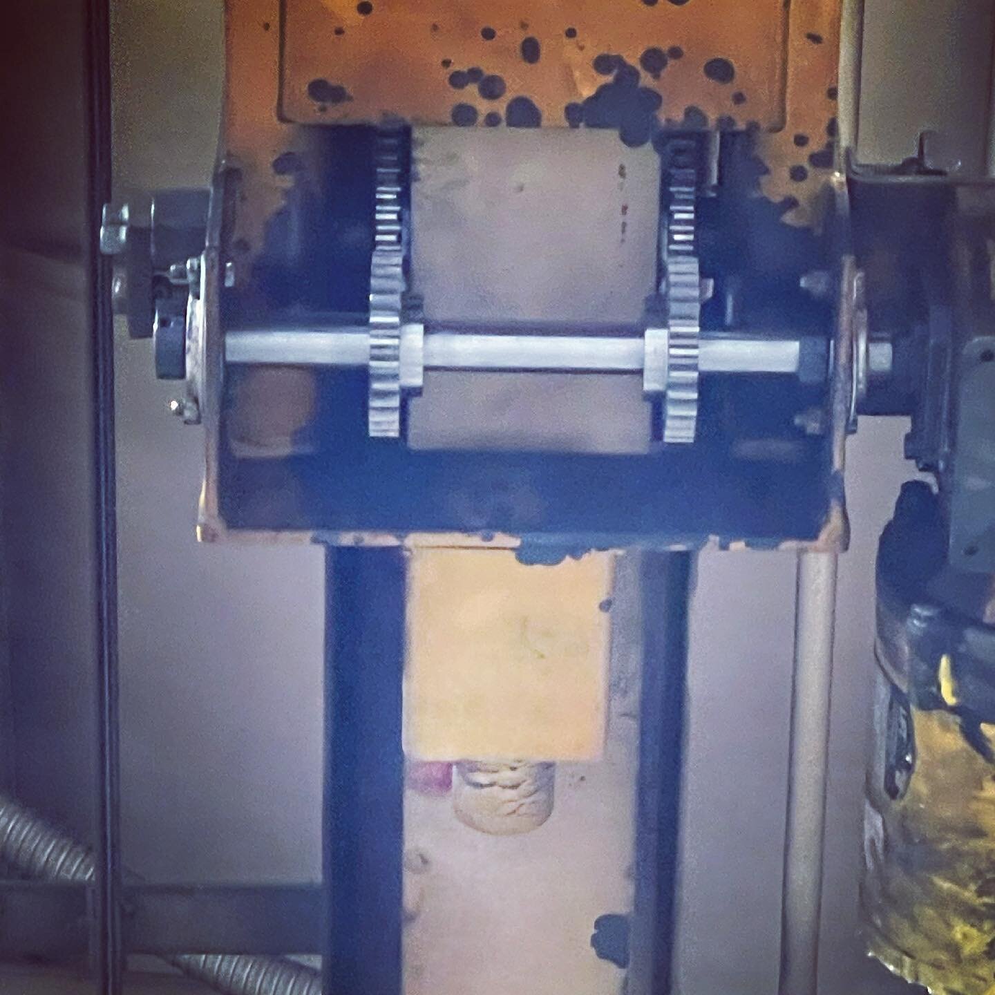 New gears in action #crane repair #fabrication #custommade  #industrialdesign