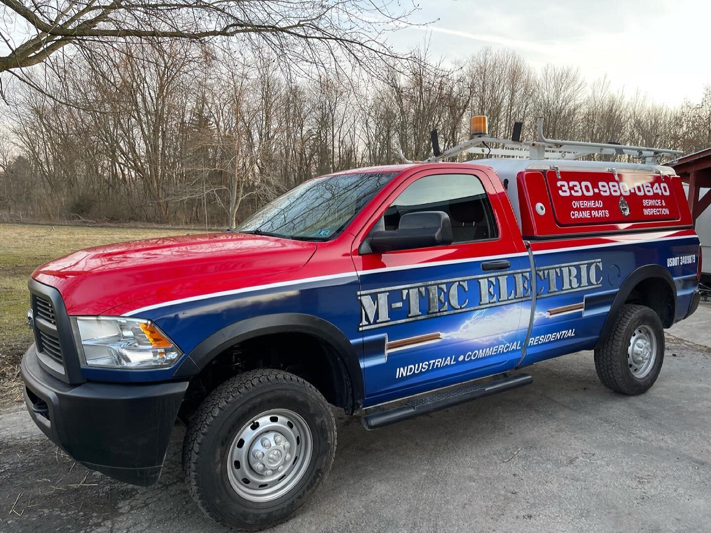 New service truck! #mtec #overheadcrane #inspections #electrician #industry