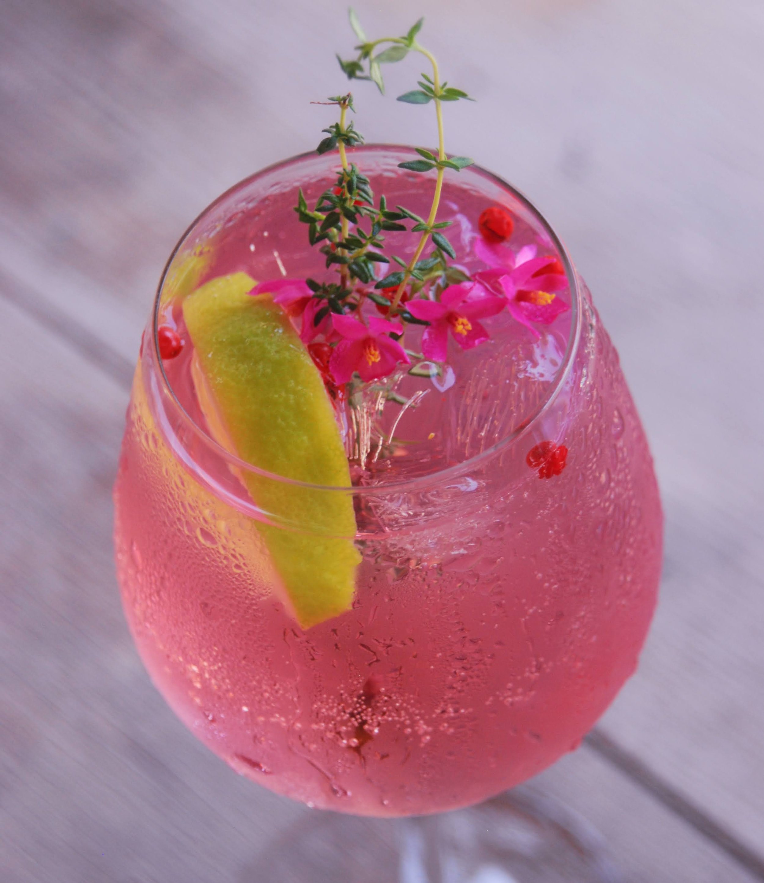 Prettiest Pink Gin &amp; Tonic - Click image to open