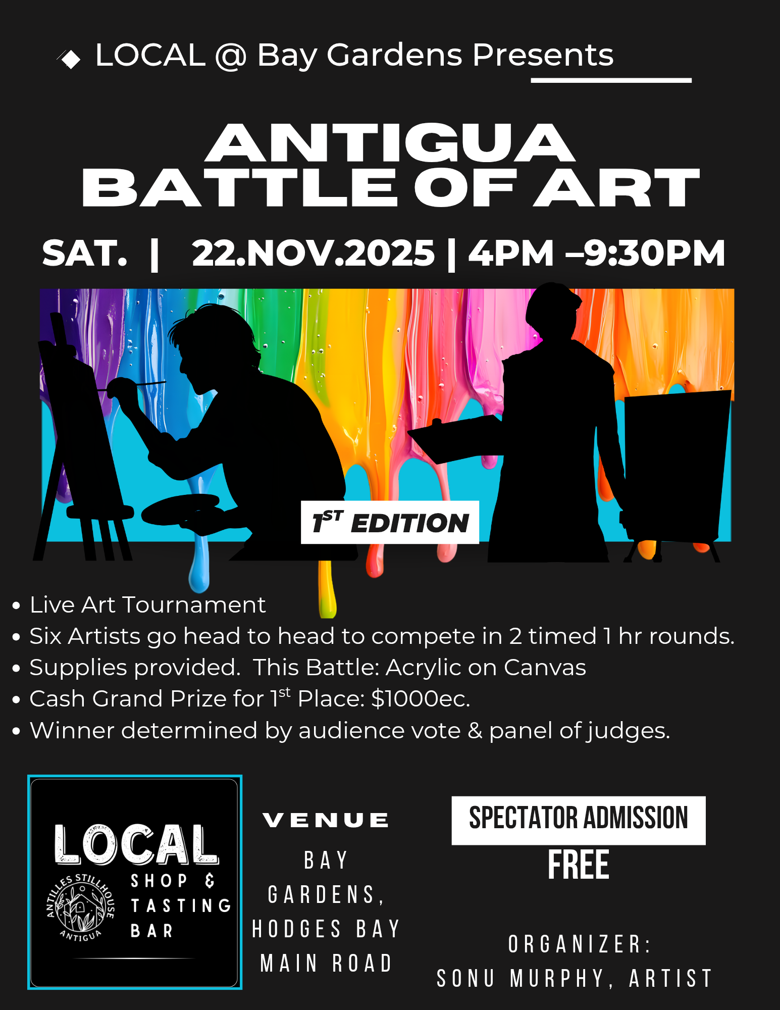 Antiguas BATTLE OF ART