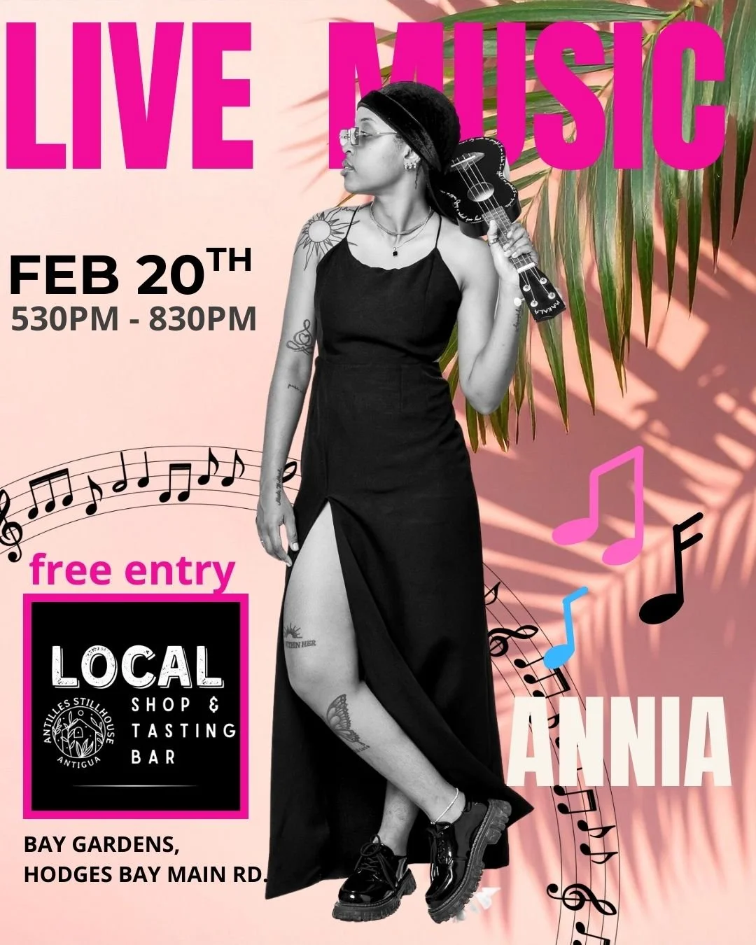 Feb 20 LIVE MUSIC with Annia