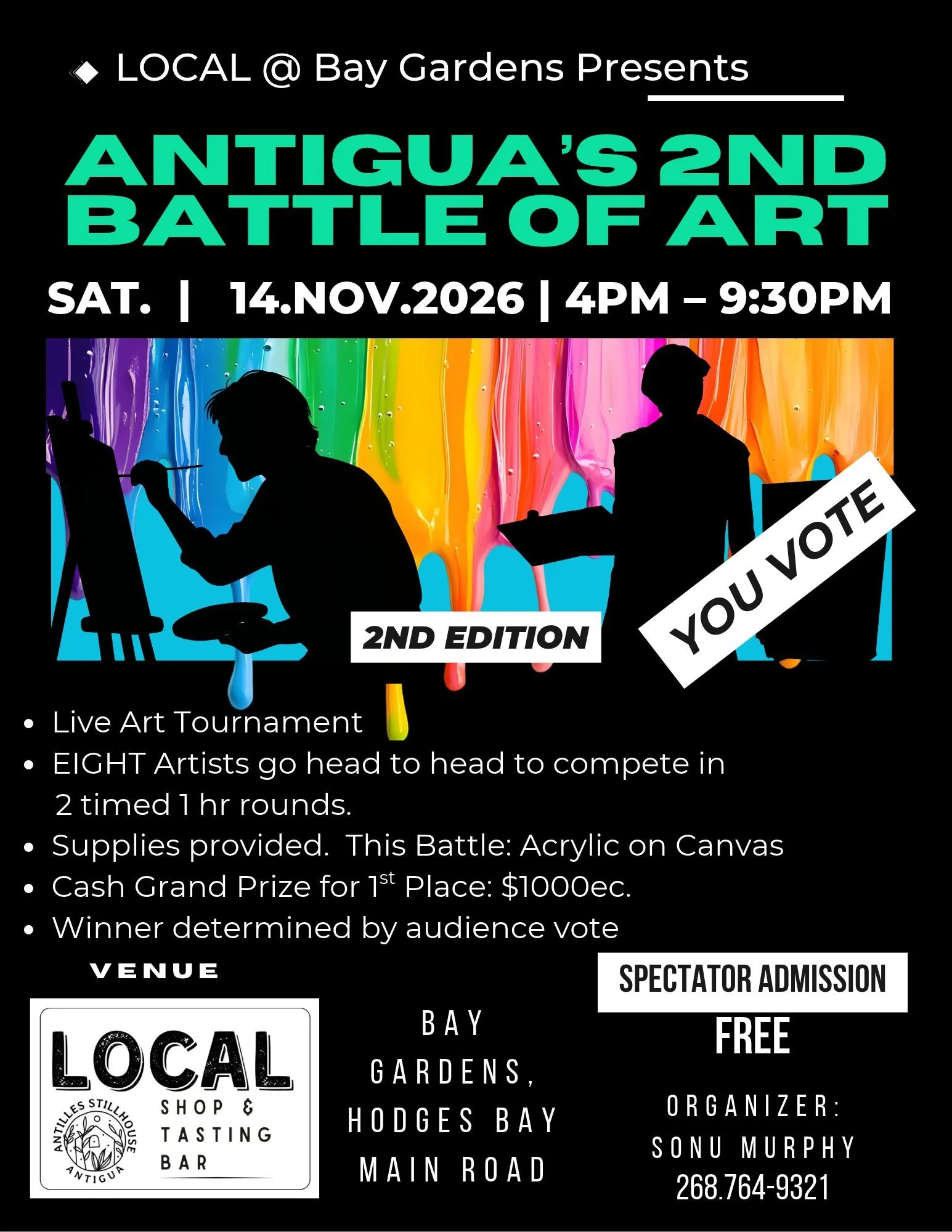 Battle of Art Antigua, 2nd Edition 