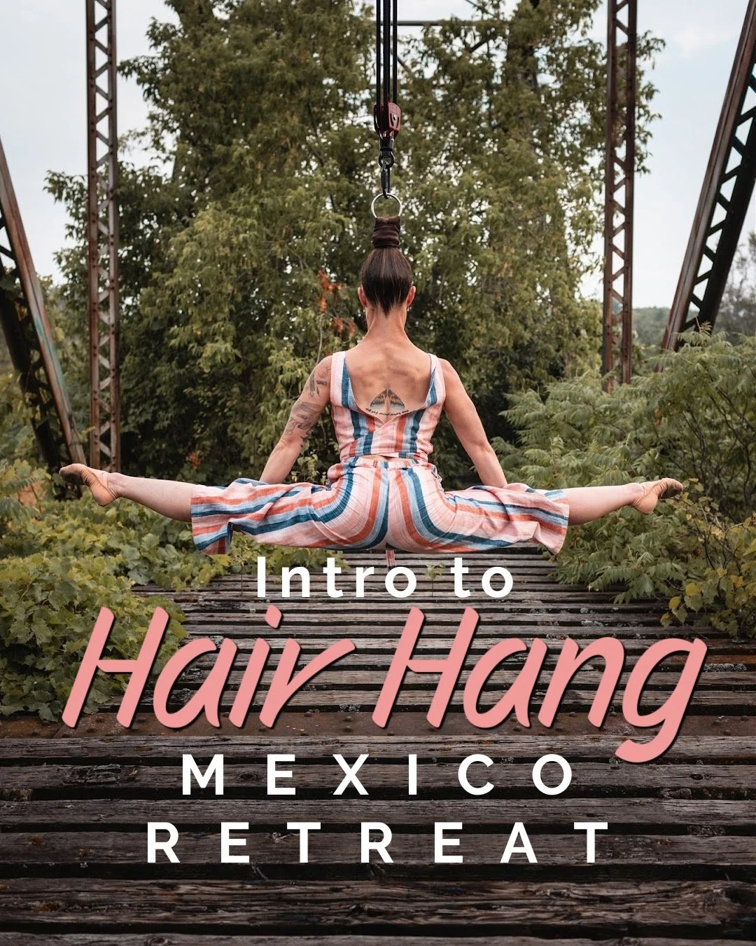 Let me tell you more about the upcoming Into to Hair Suspension Retreat in Mexico at the eco-chic aerial retreat centre of @sweetretreatsmx @casachangomexico 

January 3-10, 2026

Scroll through post to see what's included, who this retreat is for an