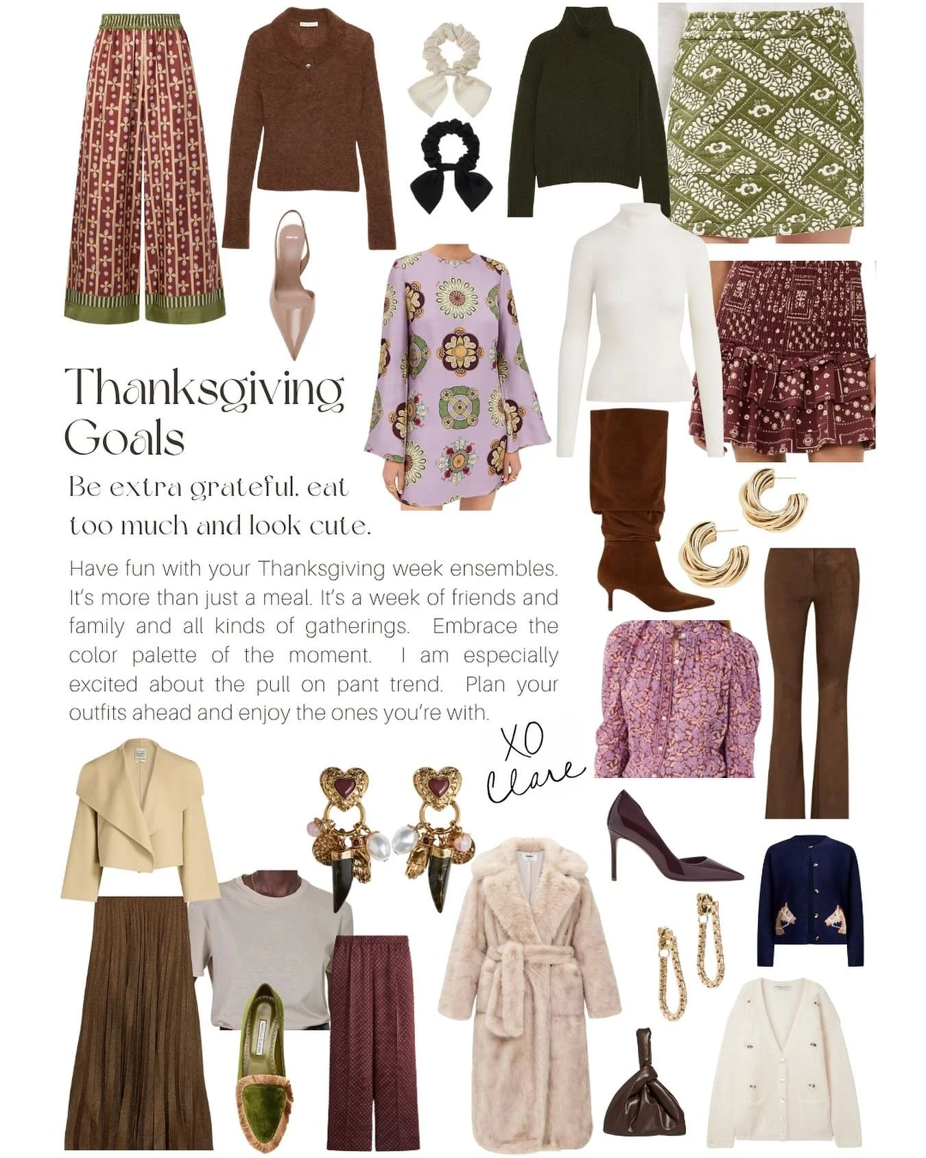 Thanksgiving Goals 🦃🫶🏻 shop the edit at the link 🔗 in my profile 💜