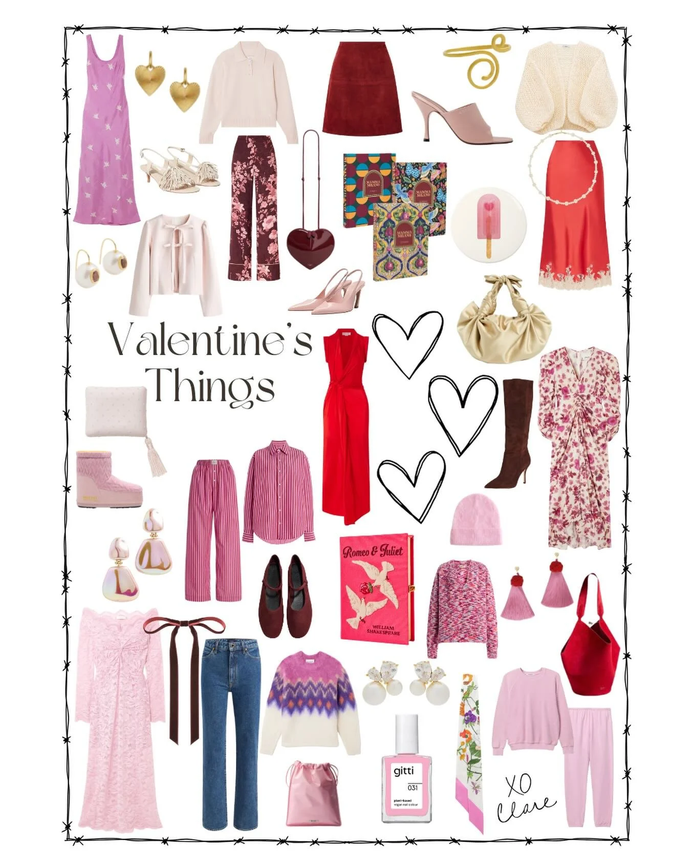 All the Valentine&rsquo;s things💘Shop the edit + outfit inspo at the 🔗 in my profile 💌 xo