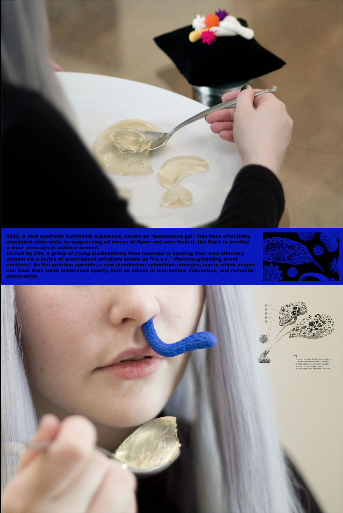 2085. A new synthetic nutritional substance, known as “sustenance gel,” has been effectively mandated state-wide. In suppressing all traces of flavor and odor from it, the State is sending a clear message of cultural control. Incited by this, a grou…