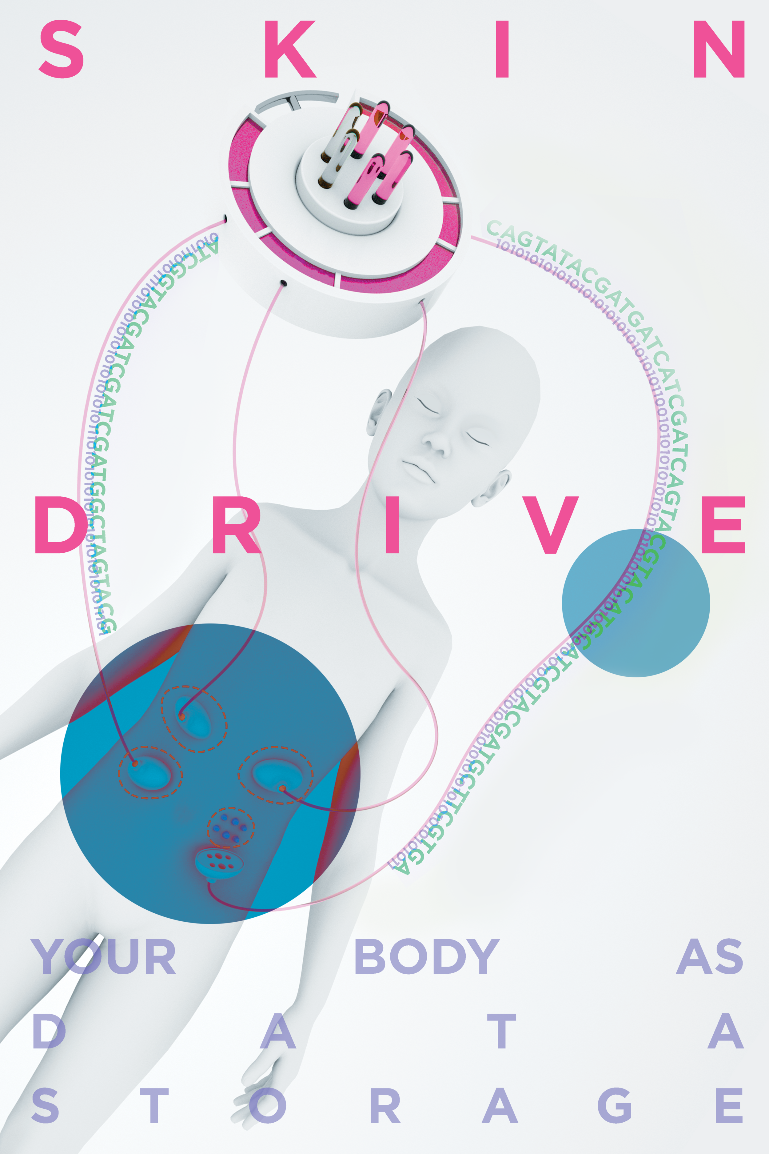 Skin DriveQinqin YangSkin Drive speculates on the possibility of DNA-digital data storage on human skin, which inquiries an alternative relationship between the human body and data storage. We imagine that due to the data overload in the year 2040, …