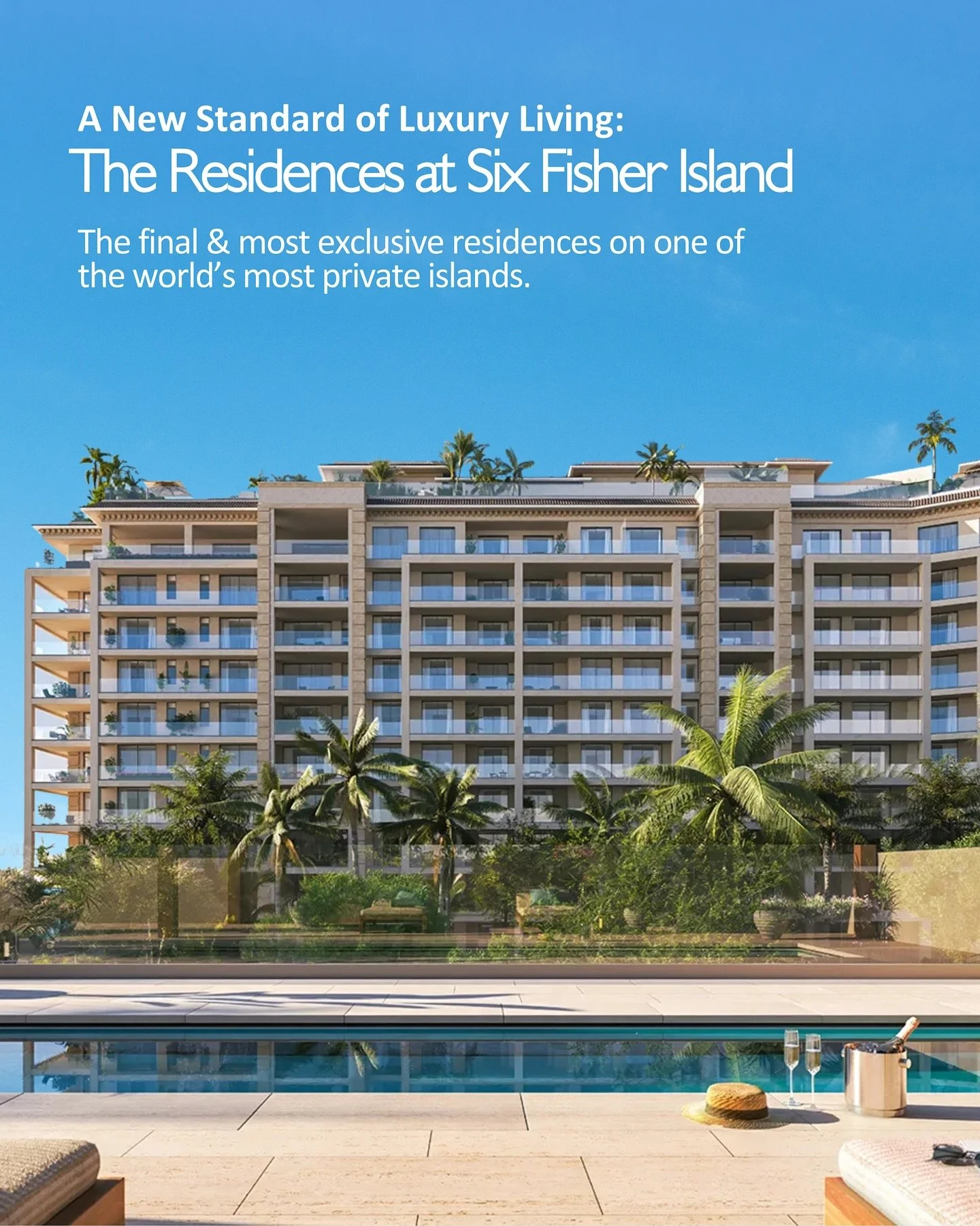 Discover Six Fisher Island 🌴

The final, and most exclusive, residential offering on one of the world&rsquo;s most private islands. Just 50 waterfront residences, each designed for privacy, elegance, and effortless living. Moments from Miami Beach, 