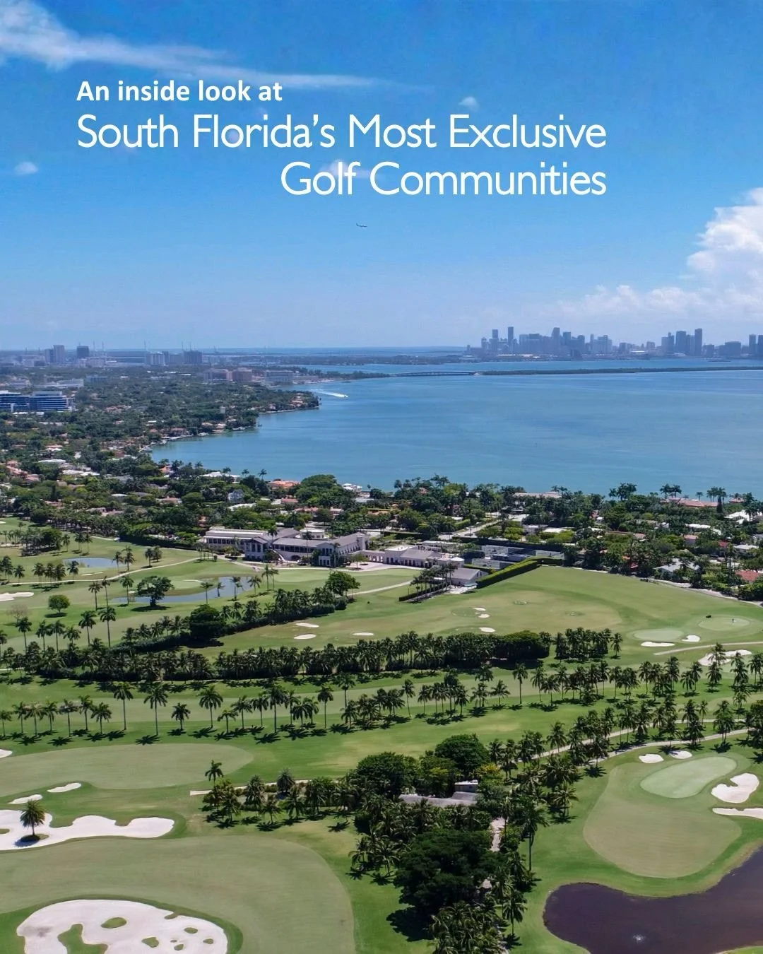 For buyers who value world-class golf and an unparalleled lifestyle, these communities represent the pinnacle of golf-centric living in and around Miami Beach:

⛳️ La Gorce Country Club &ndash; Miami Beach
⛳️ Fisher Island Club &ndash; Miami Beach
⛳️