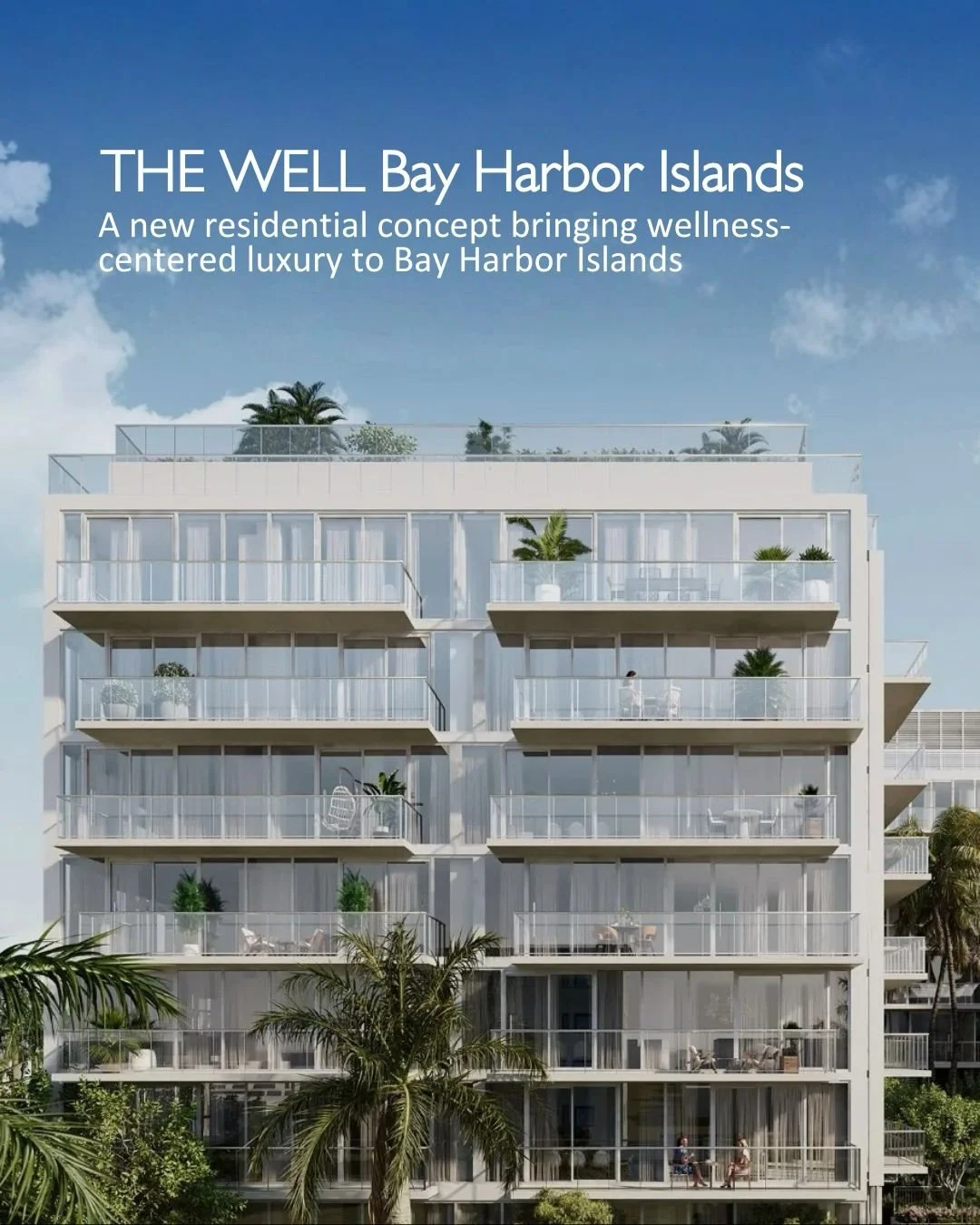 🌊 Discover THE WELL Bay Harbor Islands, a new residential concept bringing wellness-centered luxury to Bay Harbor Islands. 

Inspired by timeless materiality and craftsmanship, THE WELL offers 65 bespoke residences complemented by more than 22,000 s