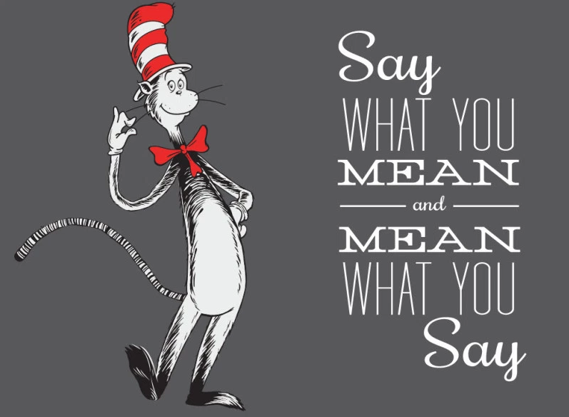 Say What You Mean: A Reflection on Transparent Communication