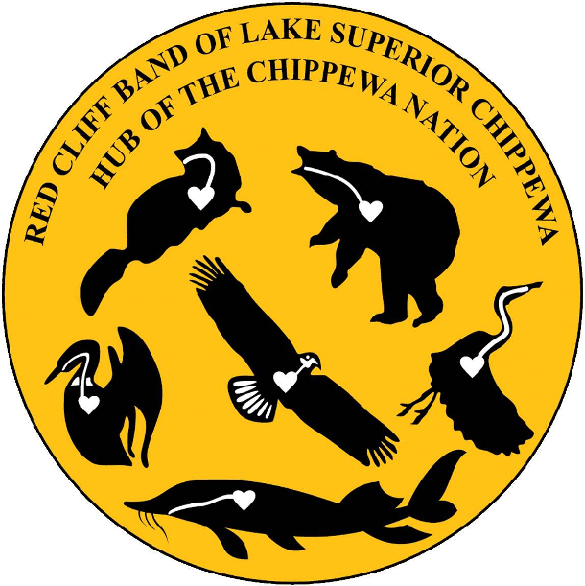 Red Cliff Band of Lake Superior Chippewa logo.png