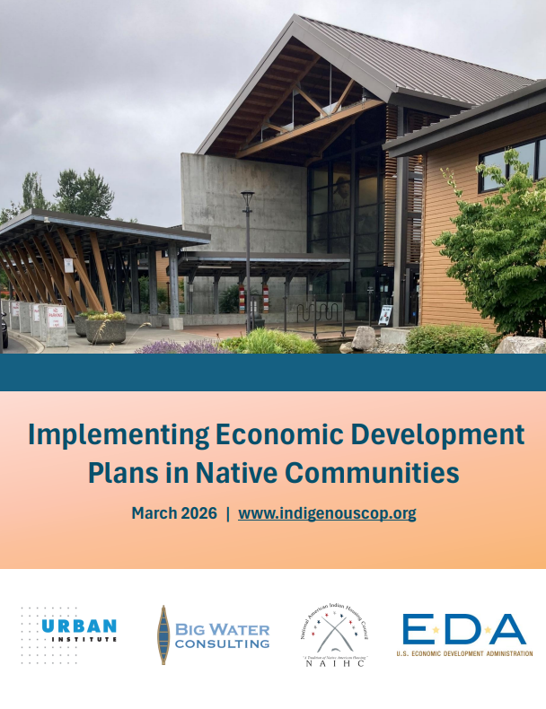 Implementing Economic Development Plans in Native Communities