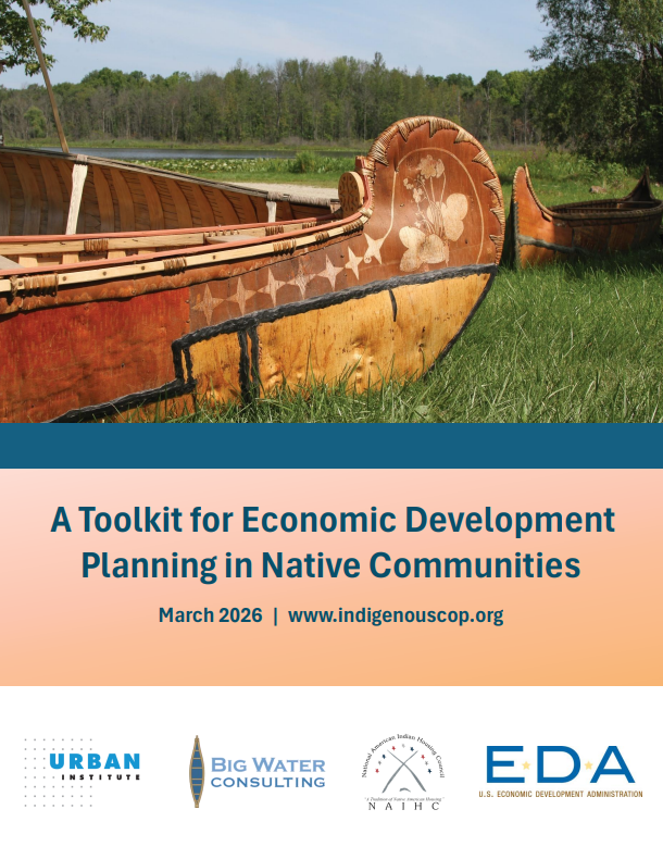 A Toolkit for Economic Development Planning in Native Communities