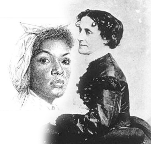 Mary Bowser and Ellie Bond