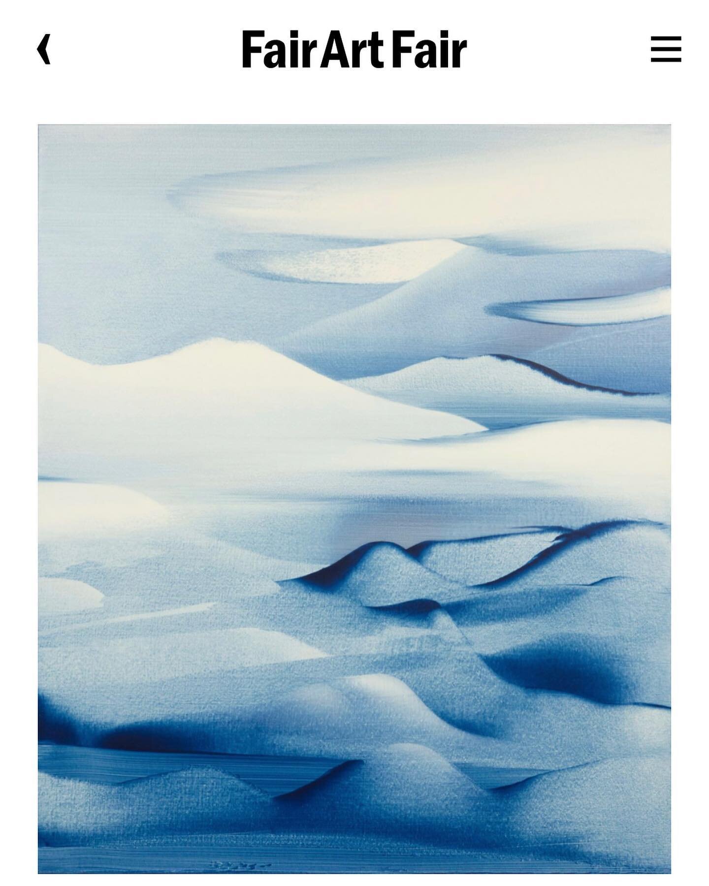 Pleased to share that you can find me and my work on the @fairartfair.art app - an exciting new way of connecting artists, collectors and curators! 

My painting &lsquo;Undulations&rsquo; (acrylic on canvas, 85cm x 100cm) is their artwork of the week