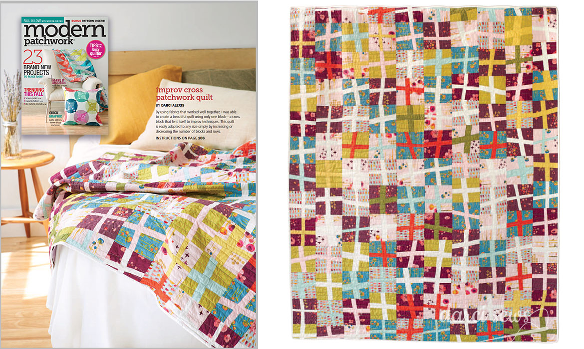 Magazine spread from Modern Patchwork