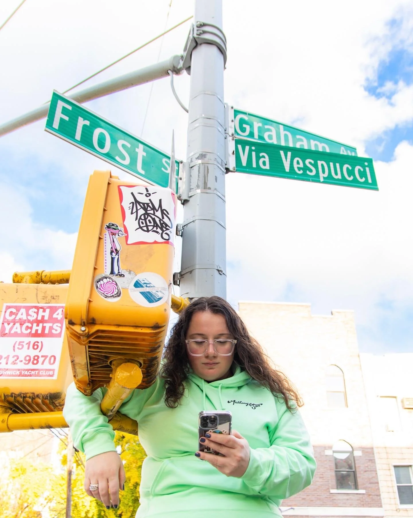 The Pistachio Hoodie — Anthony & Son Panini Shoppe