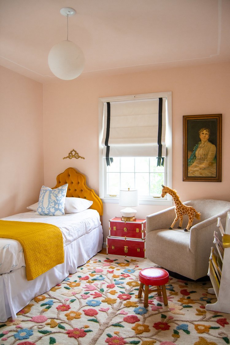 Orange sales kids bedroom