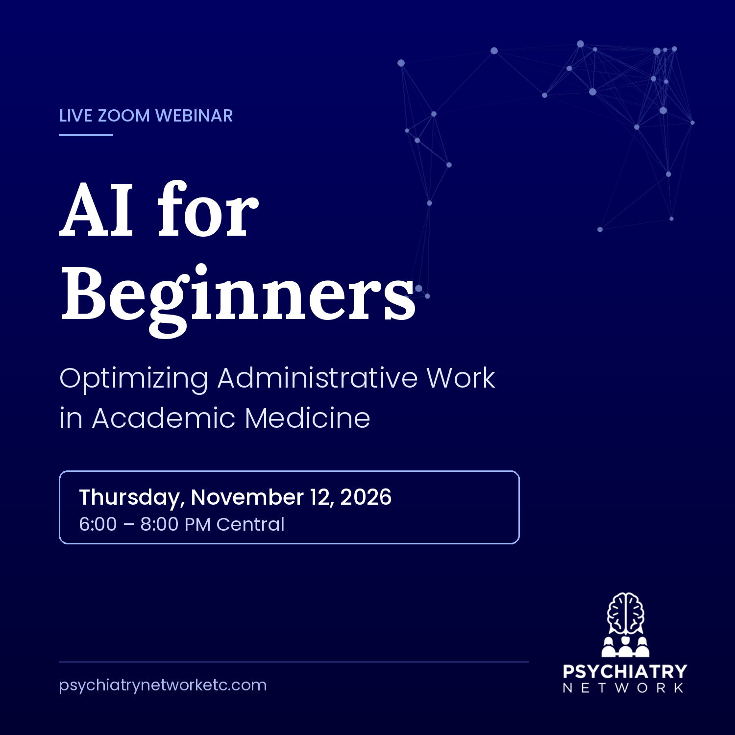 AI for Beginners: Optimizing Administrative Work in Academic Medicine