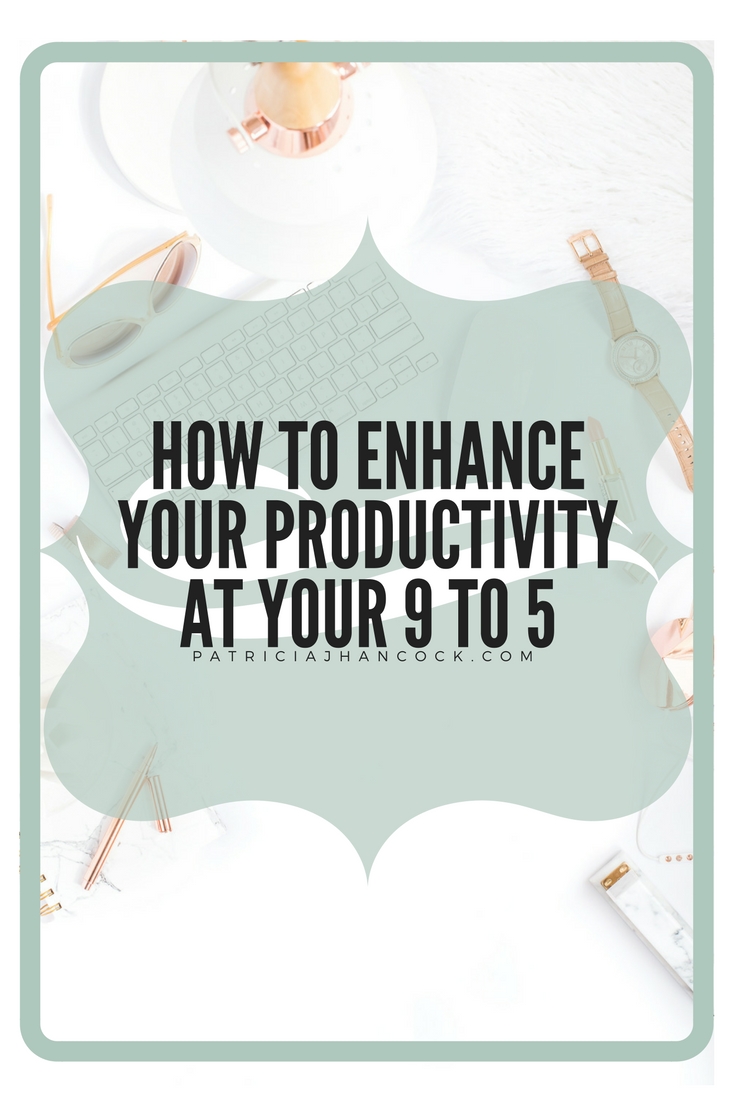 Being productive in a 9 to 5 career can be more difficult due to being in a structured schedule. In this article, we will take a look at how you can amp up your productivity in any 9 to 5 career! Here you will find a FREE printable to get you started to being a productive powerhouse at the office!