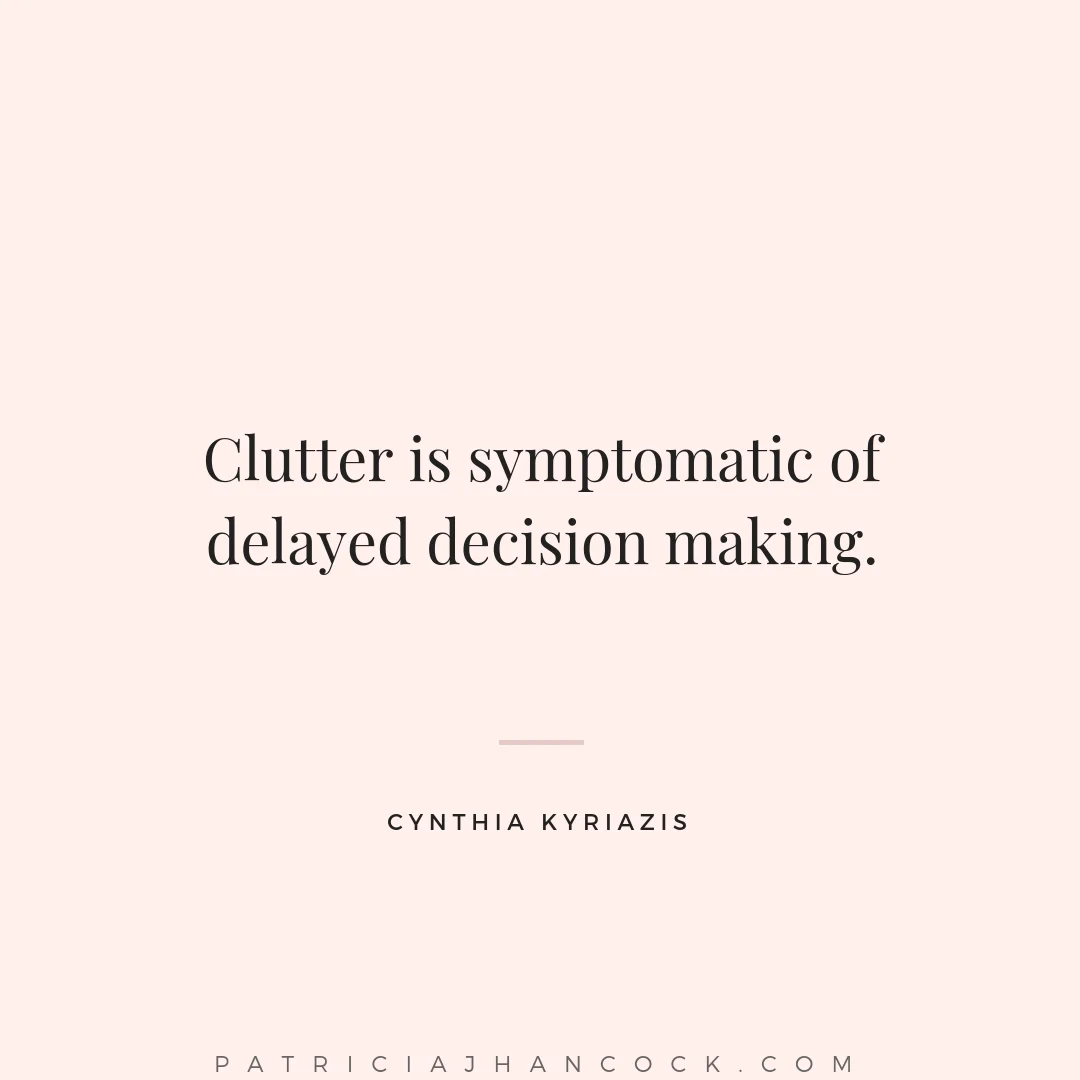 Overcome any struggle with decluttering in these two easy ways. Simple to implement and will refocus your mindset to conquer your clutter and live a minimalist lifestyle. #minimalism #decluttering #organization #downsizing