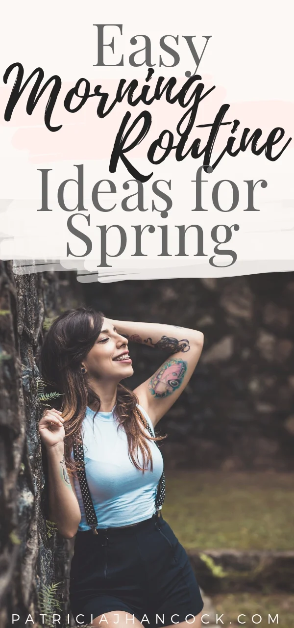 In this article, you’ll learn an easy spring morning routine! You’ll get the most uplifting self care tips to help you take better care of yourself and help you settle into the spring season. These morning routine ideas will help to keep you productive and focused. #morningroutines #selfcare #selflove #mentalhealth #productivity