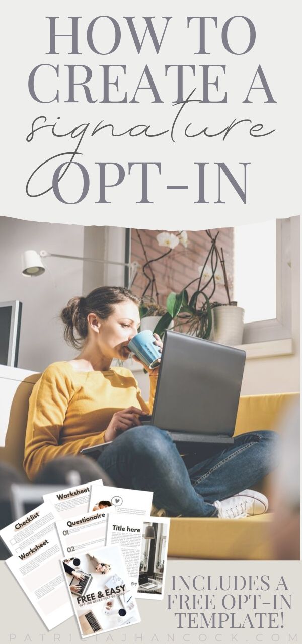 In this article, you will learn how to create a signature email opt-in for your business. We’ll discuss how offering a signature lead magnet can increase revenue and grow your email list easily with thousands of true fans! #emaillist #emailmarketing #optin #business #entrepreneur