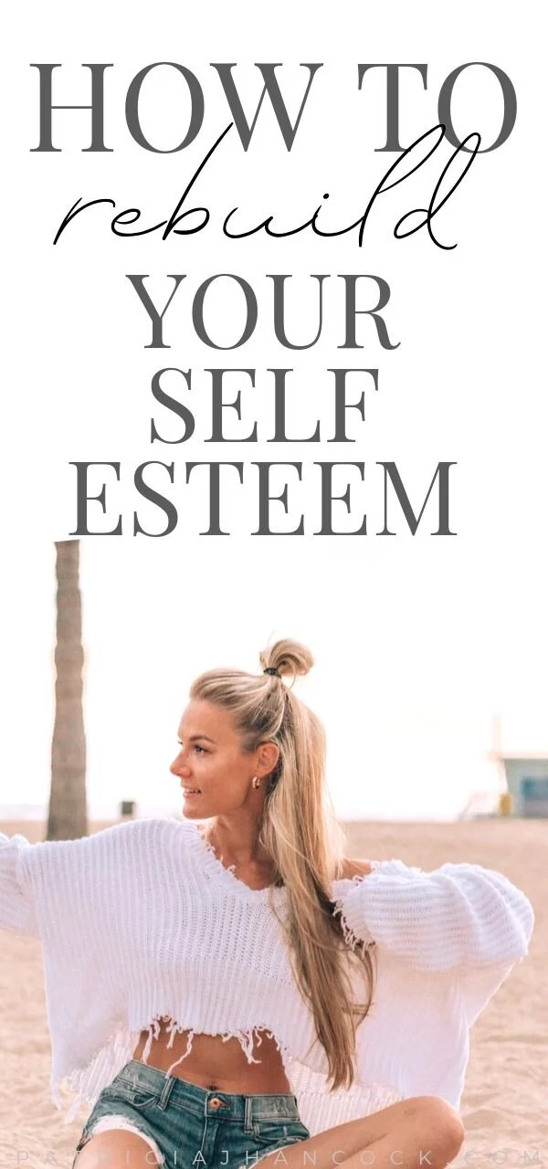 In this article, you’ll learn how to rebuild your self-esteem and how to create a positive self image for yourself. We’ll go over what changes you can make to help with low self worth, as well as positive affirmations to boost your self esteem. #selfimage #selflove #selfimprovement #selfesteem #selfcare